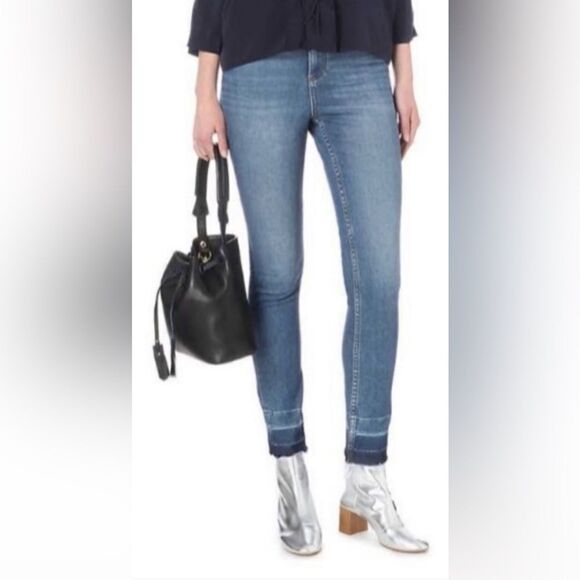 Sandro Markus Raw Hem Slim Jeans - Picture 2 of 13